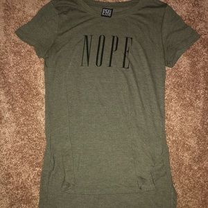 Nope tee shirt